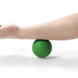 Green Massage Ball Under Forearm