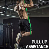 Pull-Up Assistance With Green Resistance Band