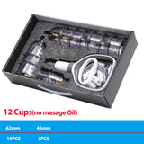 Cupping Therapy Set (12 Cups)