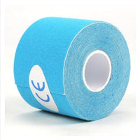 Blue Kinesio tape
